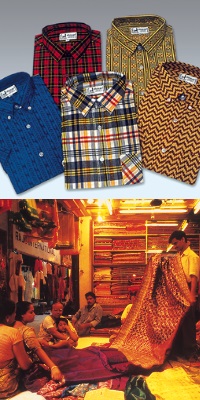 印度的纺织业发达，因而很多衣物、手工艺品都价廉物美，非常值得购买。