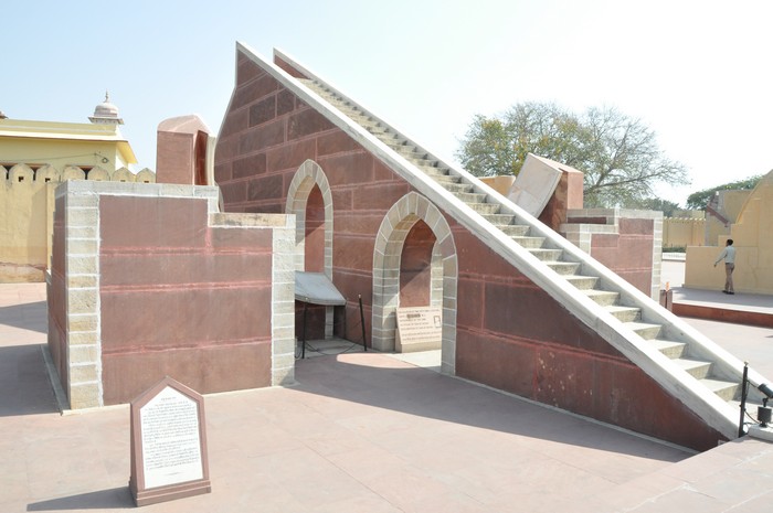 建于18世纪的简塔曼塔天文台是印度最重要、最全面、保存也最完好的古天文台