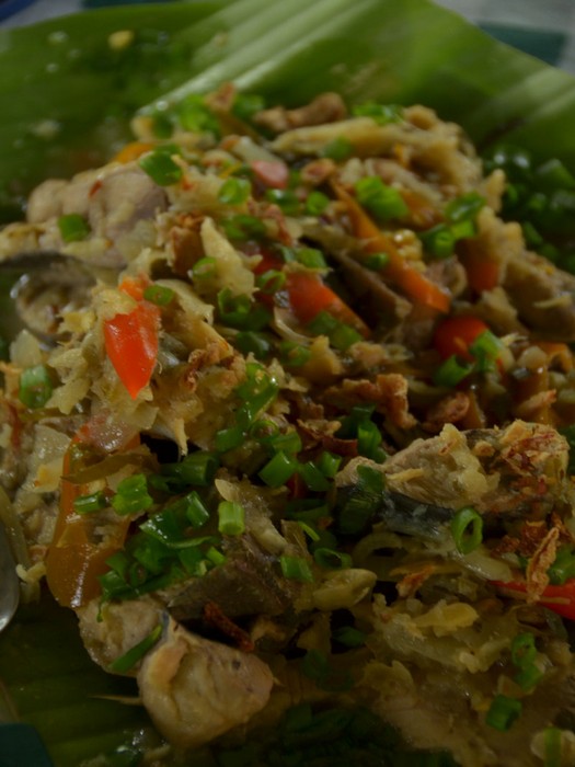 Kadasan Dusun的风味小菜。