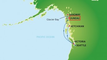 Alaska-Map juneau