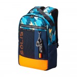 Solis Casual Colorblock Backpack | Fancy Party Series (Vibrant Blue)