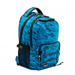 Solis Drawstring Laptop Backpack | Camouflage Series (Blue Camo)