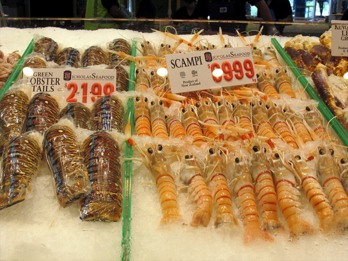 多种虾类供选择。